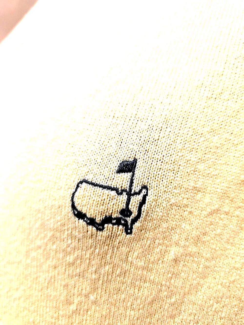 Masters Golf Clubhouse Collection Cashmere Sweater Vest Scotland Lge Play Yellow